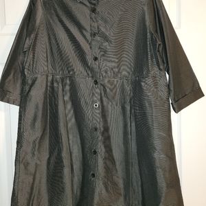M Square High Low Dress/Tunic with front Buttons, Excellent pre-owned condition